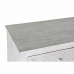 Chest of drawers DKD Home Decor White Multicolour Metal Mango wood Indian Man 30 x 40 cm 112 x 35 x 75 cm