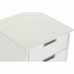 Chest of drawers DKD Home Decor Metal MDF White (40 x 40 x 50 cm)