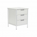 Chest of drawers DKD Home Decor Metal MDF White (40 x 40 x 50 cm)