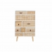 Ladenkast DKD Home Decor Wit Natuurlijk Hout Paulownia hout 60 x 26 x 94 cm