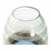 Vas DKD Home Decor Blå Mint Trä Glas Modern (21 x 21 x 43 cm)