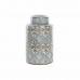 Váza DKD Home Decor Porcelán Bézs szín Kék 18 x 18 x 30 cm Arab