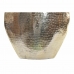 Vaza DKD Home Decor Baker 28 x 11 x 41 cm Zlat Aluminij Arabec Izrezovanje (2 kosov)  