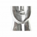 Váza DKD Home Decor Tvár Striebristý Aluminium Moderný (17 x 16 x 36 cm)