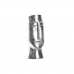 Vase DKD Home Decor Ansikt Sølv Aluminium Moderne (17 x 16 x 36 cm)