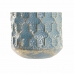 Jarrón DKD Home Decor Azul Dorado Metal Árabe (23 x 23 x 52 cm)
