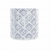 Vase DKD Home Decor Bleu Blanc Porcelaine méditerranéen 14 x 14 x 30 cm