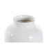 Vaza DKD Home Decor Balta Keramikos dirbinys Pomponai 12 x 12 x 24 cm