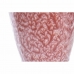 Vaso DKD Home Decor 20 x 20 x 30,5 cm 22 x 22 x 33 cm Rosa Turchese Gres Moderno Con rilievo (2 Unità)