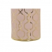 Vaza DKD Home Decor 13,5 x 13,5 x 36 cm Porcelianas Rožinė Auksinis Rytietiškas Chromuotas