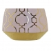 Vase DKD Home Decor Porcelain Pink Golden Oriental Chromed 16 x 16 x 18 cm