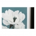 Cadre DKD Home Decor Flowers 55 x 2,5 x 70 cm Fleurs Moderne (4 Pièces)