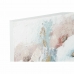 Cadre DKD Home Decor 120 x 3,5 x 80 cm Fleurs Shabby Chic (3 Pièces)