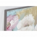 Maleri DKD Home Decor 99,5 x 3,5 x 99,5 cm Blomstervase Shabby Chic (2 enheter)