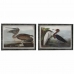 Картина DKD Home Decor Птици Ориенталски 90 x 2 x 68 cm (2 броя)
