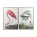 Tavla DKD Home Decor 80 x 4 x 120 cm Orientalisk Fåglar (2 antal)