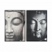 Malba DKD Home Decor 62,5 x 4,5 x 93 cm Buddha Orientální (2 kusů)