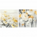 Kép DKD Home Decor 90 x 3,7 x 90 cm цветя Cottage (2 egység)