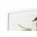 Картина DKD Home Decor 60 x 2,5 x 60 cm Птица Shabby Chic (4 Предметы)