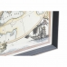 Paveikslas DKD Home Decor Pasaulio žemėlapis (83,5 x 3 x 63,5 cm)