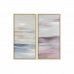 Tablou DKD Home Decor 50 x 4 x 100 cm Abstract Modern (2 Unități)