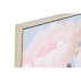 Maalaus DKD Home Decor 60 x 3,5 x 80 cm 60 x 3 x 80 cm Gėlės Romanttinen (2 osaa)