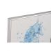 Maľba DKD Home Decor Stredozemný Námornícka modrá 40 x 2,5 x 50 cm (4 kusov)