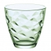 Sett med glass Bormioli Rocco Flora Grønn Glass 260 ml