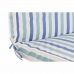 Poduszka DKD Home Decor Biały Błękitne niebo Granatowy Paski 190 x 60 x 5 cm (190 x 60 x 5 cm)