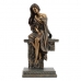 Figurine Décorative DKD Home Decor 17 x 11 x 32,50 cm Femme Cuivre