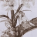 Cadre DKD Home Decor Verre Bouleau 55 x 70 x 2,5 cm 55 x 2,5 x 70 cm Fleurs (4 Pièces)