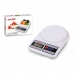 kuhinjsko tehtnico Basic Home Digitalen LCD 7 kg Bela (23 x 16 x 3,6 cm)