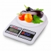 Keittiövaaka Basic Home Digitaalinen LCD 7 kg Valkoinen (23 x 16 x 3,6 cm)