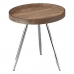 Postranní stolek DKD Home Decor Ocel Dřevo MDF (45,8 x 45,8 x 47,5 cm)