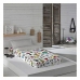 Vattert sengetøy med glidelås Costura Cool Icons (90 x 190 cm) (Seng 90)
