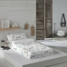 Vatteret sengetøj med lynlås Haciendo el Indio 8434211965704 (Seng 105) (105 x 190 cm)