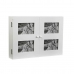 Шкаф для ключей Versa Wte Белый Деревянный 8,5 x 33 x 46 cm