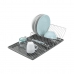 Draining Rack for Kitchen Sink Metaltex Wing-tex Metal (50 x 31 x 11 cm)