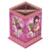 Pencil Case Gorjuss Carousel Pink Cardboard (8.5 x 11.5 x 8.5 cm)
