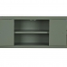 ТВ шкаф DKD Home Decor Белый Чёрный Зеленый Позолоченный Металл Ель Деревянный MDF 130 x 26 x 51 cm