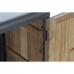 Sideboard DKD Home Decor 144 x 45 x 75 cm Fir Natural Metal Light grey