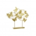 Dekoratívne postava DKD Home Decor Zlatá Kov Lepkék (63 x 9 x 58,4 cm)