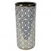Vaza DKD Home Decor Porcelianas Auksinis Balta Rytietiškas 13 x 13 x 36 cm