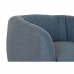 Кресло DKD Home Decor Синий Позолоченный Поролон Деревянный Металл Пластик 81 x 75 x 73 cm