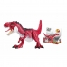 Dinosaurus Zuru Robo Alive: Dino Action T- Rex Punane Liigestega kuju