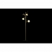 Lampada da Terra DKD Home Decor Nero Dorato Metallo Moderno (36 x 36 x 160 cm)