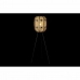 Лампион DKD Home Decor 30 x 30 x 116 cm Черен Метал Кафяв 220 V 50 W