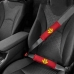 Podložky bezpečnostných pásov Momo MOMLSHP001R Červená