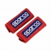 Seat Belt Pads Sparco 01099RS Mini Red (2 uds)