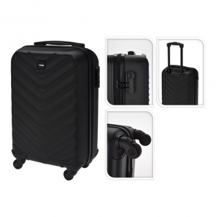 Håndbagage Med hjul Sort (33 x 20 x 53 | Køb til engros pris